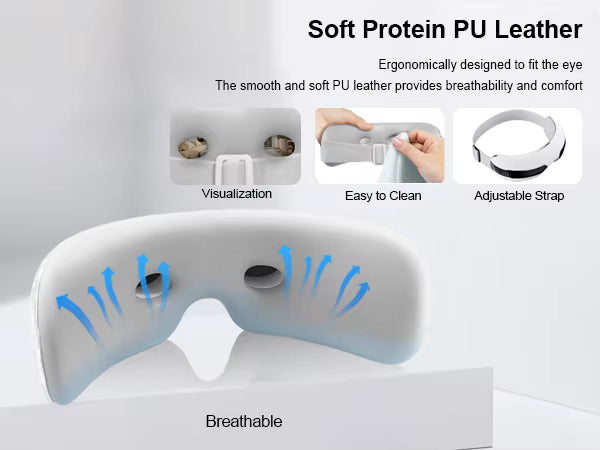 ** NEW MODEL ** Jofas LunaEase - Eye Massager with Heat & Music