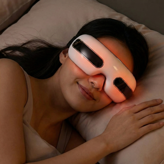 ** NEW MODEL ** Jofas LunaEase - Eye Massager with Heat & Music